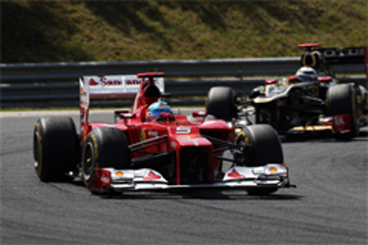 フェラーリ:アロンソが40ポイントにリードを広げる (F1ハンガリーGP)