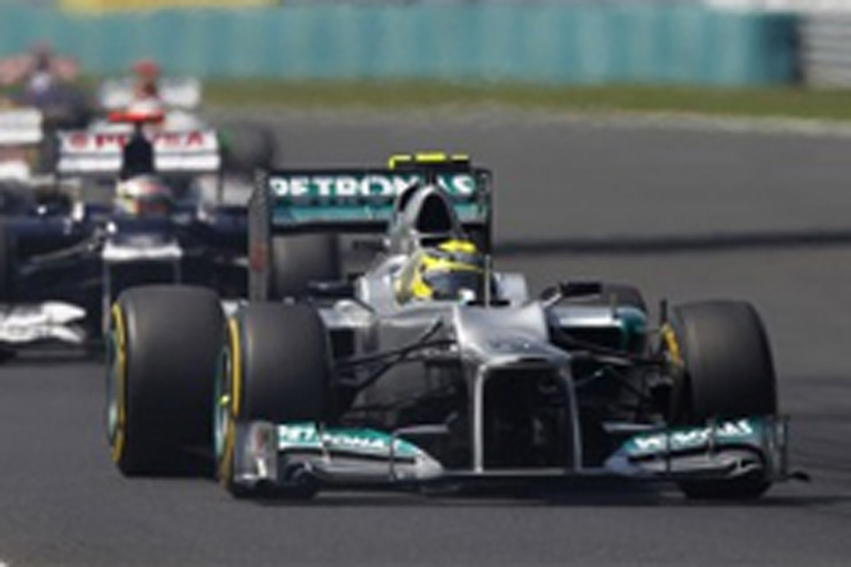 メルセデスAMG:ロズベルグがなんとか1ポイント (F1ハンガリーGP)