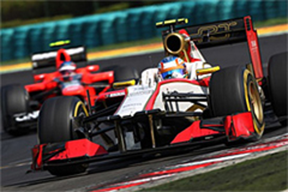 HRT 「まだF112のポテンシャルの50%しか発揮できていない」