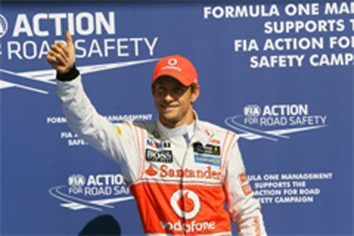 マクラーレン:ジェンソン・バトンが今季初ポール (F1ベルギーGP 予選)