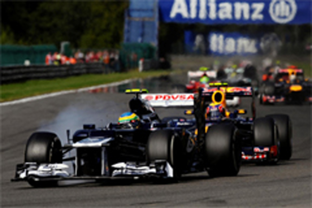ウィリアムズ:セナ善戦もポイントには届かず (F1ベルギーGP)