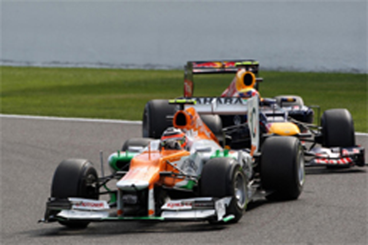 フォース・インディア:ヒュルケンベルグが4位入賞 (F1ベルギーGP)