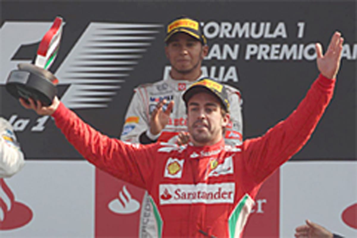 フェルナンド・アロンソ、3位表彰台は「完璧な結果」 (F1イタリアGP)