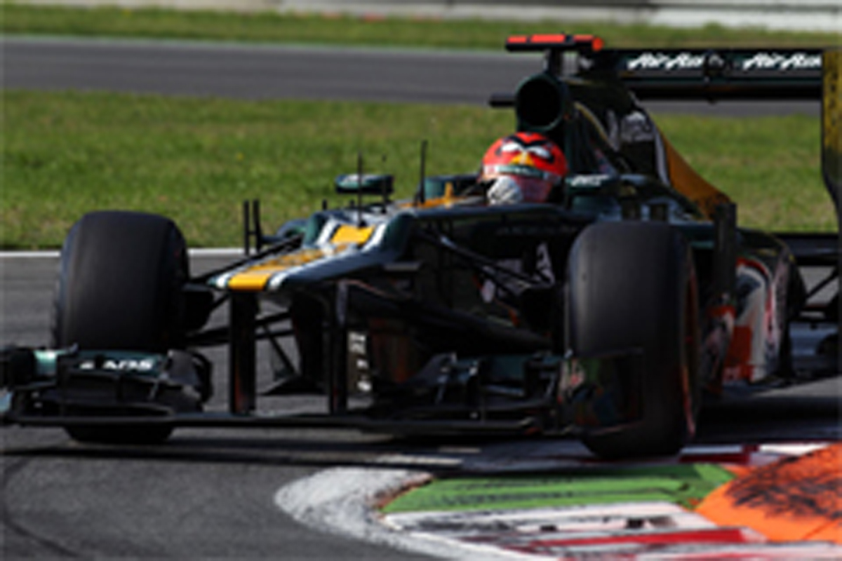 ケータハム:復調に手応え (F1イタリアGP 予選)