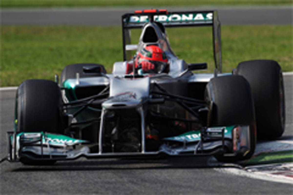 メルセデスAMG:ミハエル・シューマッハが5番手 (F1イタリアGP 予選)