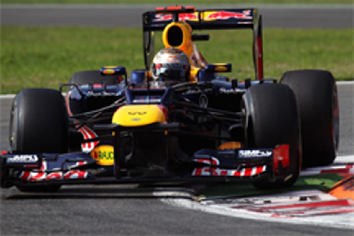 レッドブル:マーク・ウェバーがQ2敗退 (F1イタリアGP 予選)