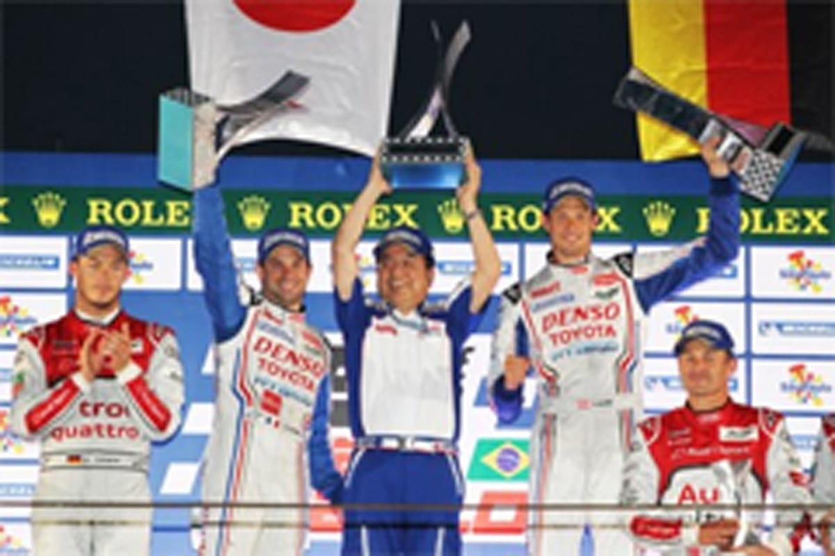 トヨタ、WEC第5戦サンパウロで初勝利！