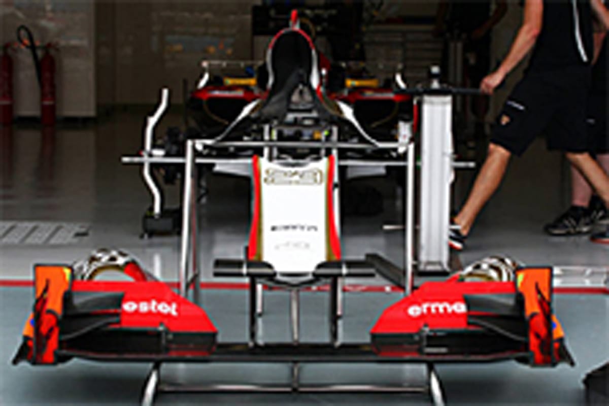 HRT、新型フロアをF1シンガポールGPで投入