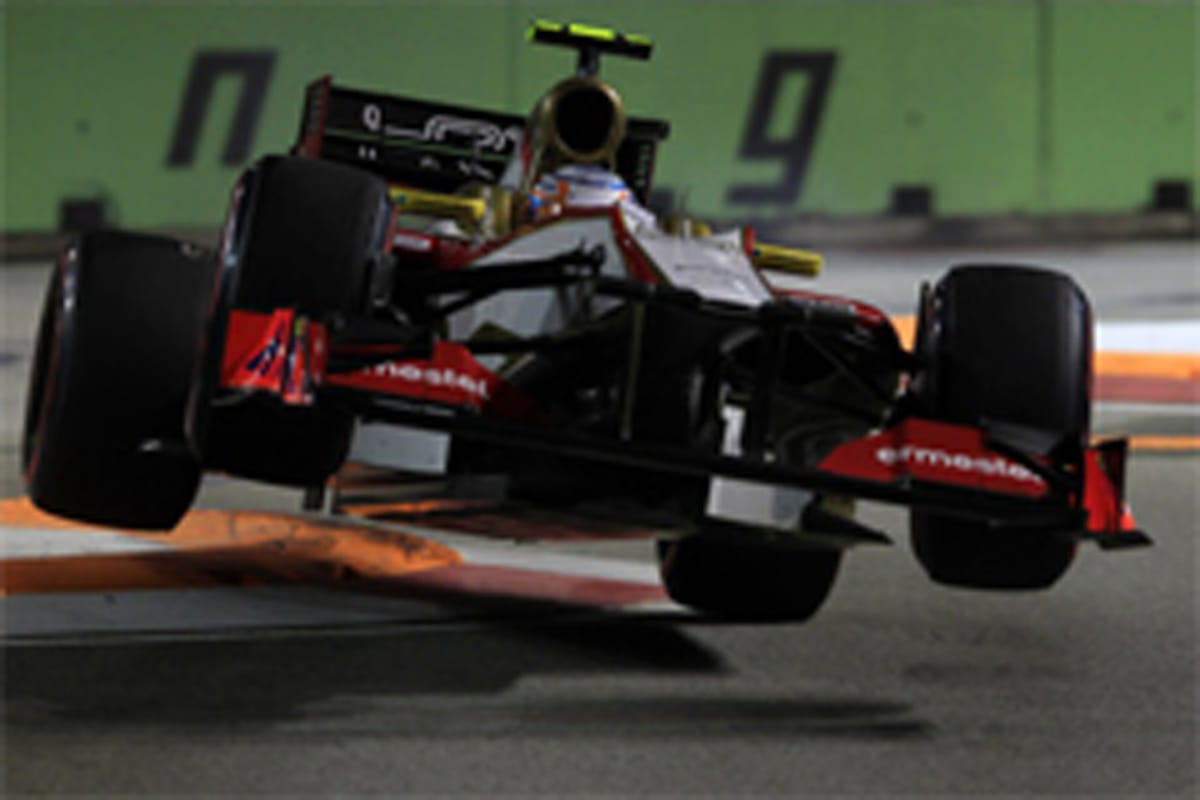 HRT：F1シンガポールGP 初日のコメント