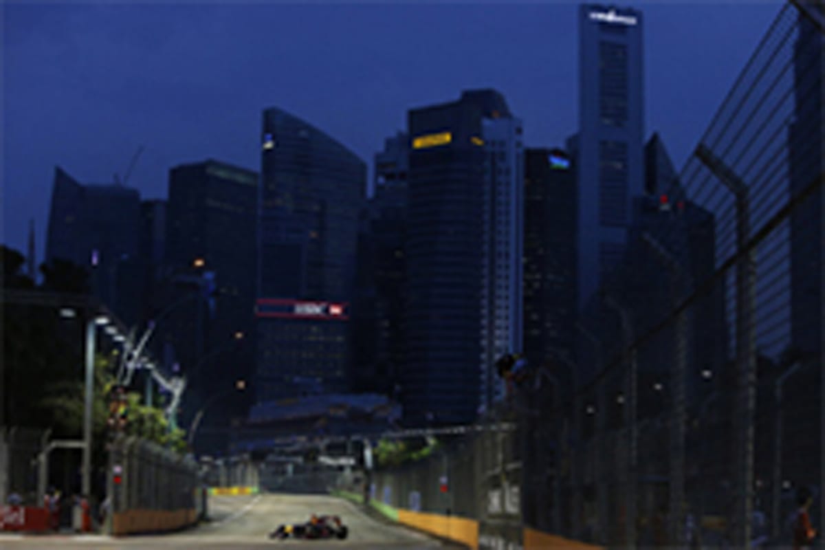 F1シンガポールGP、2017年までF1開催契約を延長