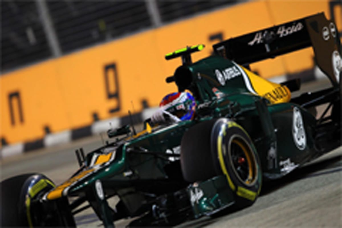 ケータハム:ヴィタリー・ペトロフが19番手 (F1シンガポールGP 予選)