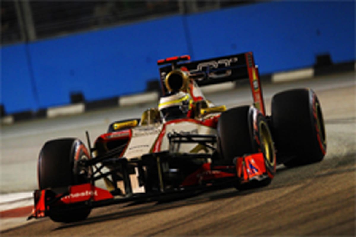 HRT：マシンの改善に満足 （F1シンガポールGP 予選）