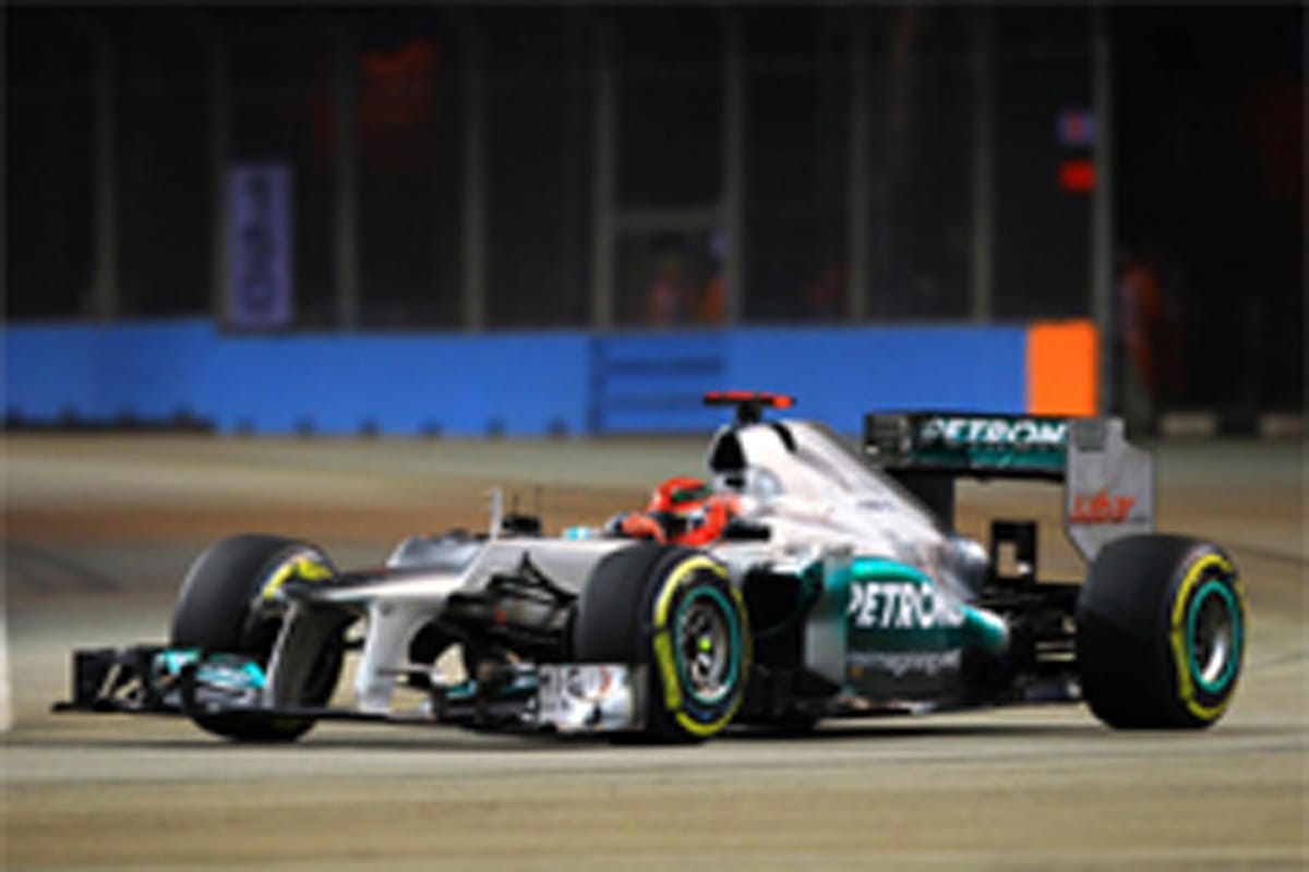 メルセデスAMG：タイヤ戦略でQ3を走らず （F1シンガポールGP 予選）