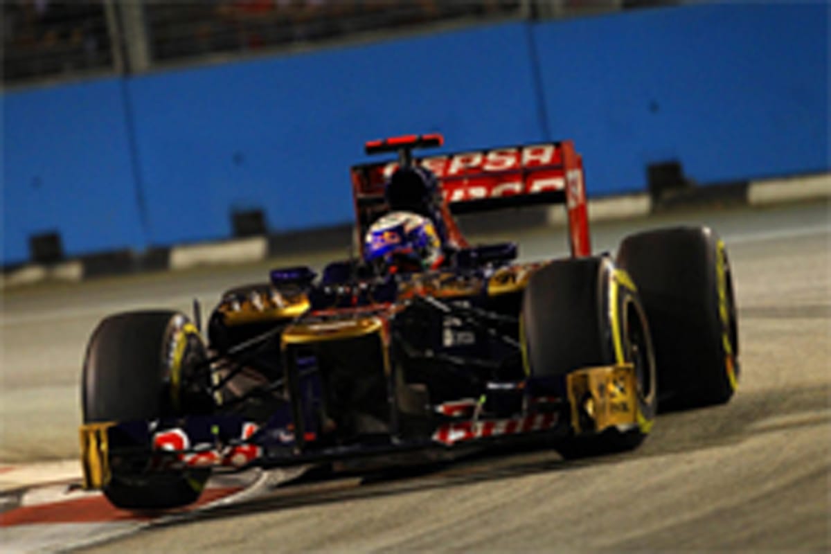 トロ・ロッソ:揃ってQ2進出 (F1シンガポールGP 予選)