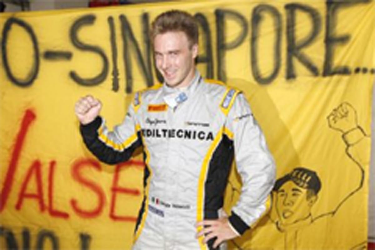 ダビデ・バルセッキ 「僕がF1にイタリア人ドライバーを戻したい」