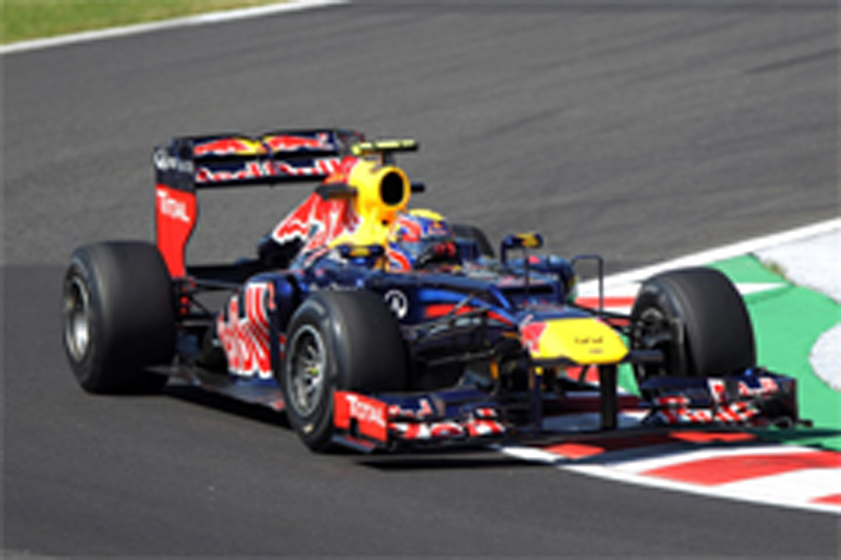 F1日本GP フリー走行2回目:マーク・ウェバーがトップタイム