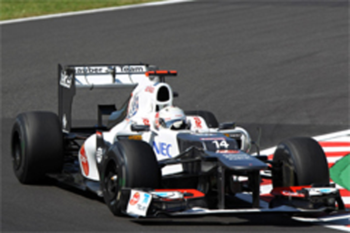 ザウバー:小林可夢偉は13番手 (F1日本GP 初日)
