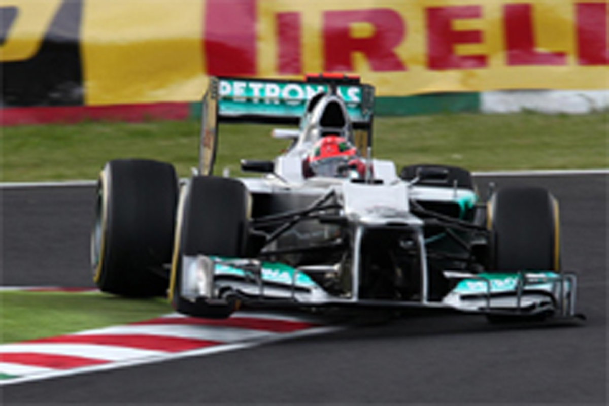 メルセデスAMG：2台揃ってQ2敗退 （F1日本GP 予選）