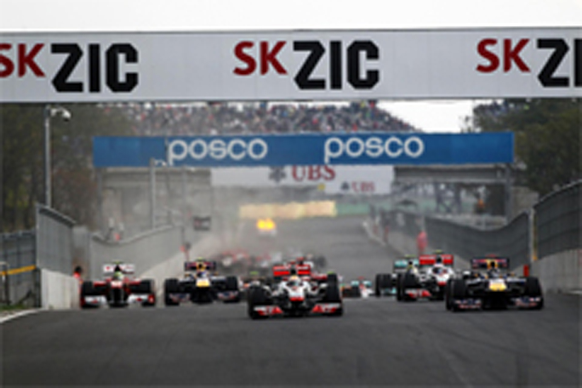F1韓国GP、DRSゾーンを延長