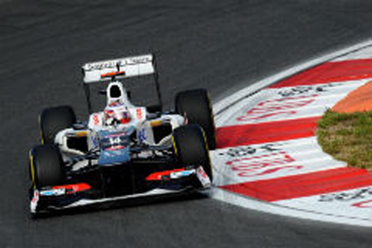 ザウバー:小林可夢偉は14番手タイム (F1韓国GP 初日)