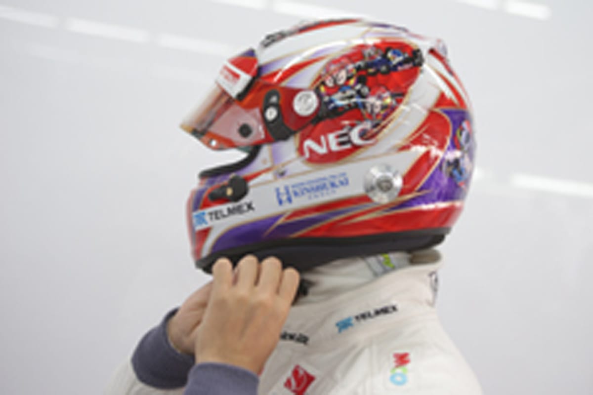 小林可夢偉 F1韓国GP 特別ヘルメット