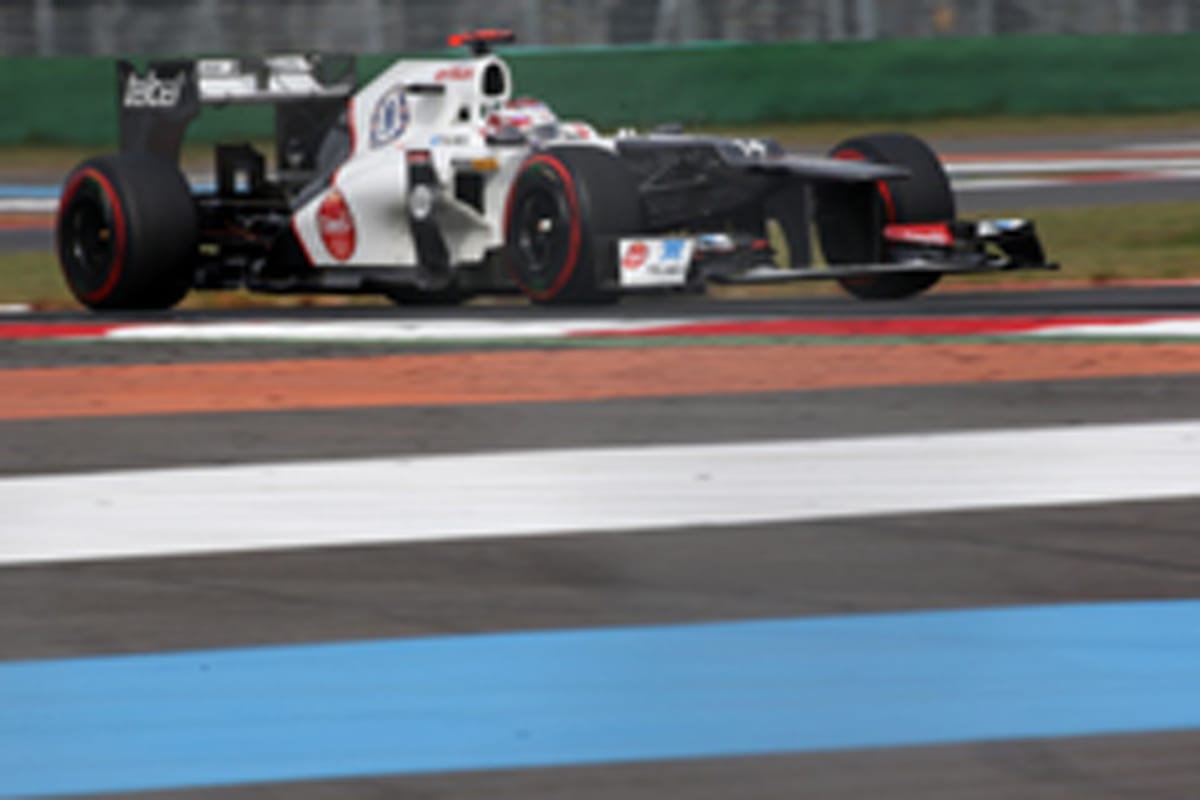 ザウバー：小林可夢偉は13番手 （F1韓国GP 予選）