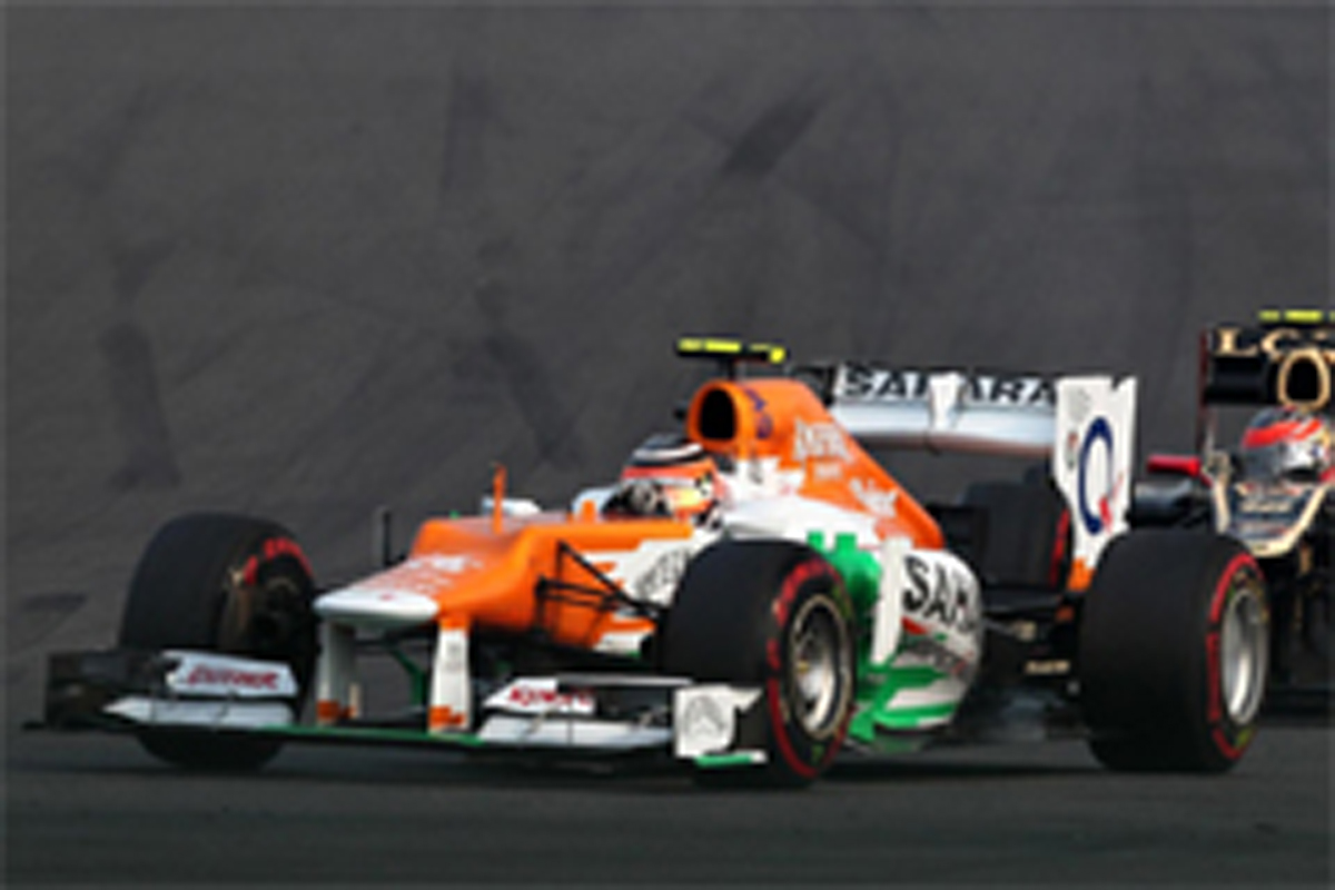 フォース・インディア:ヒュルケンベルグが6位入賞 (F1韓国GP)