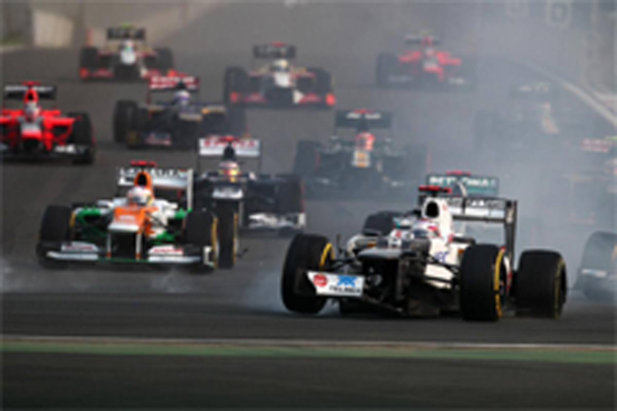 小林可夢偉 「接触は避けられなかった」 (F1韓国GP)