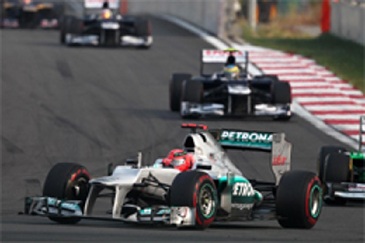 メルセデスAMG:2戦連続ノーポイント (F1韓国GP)