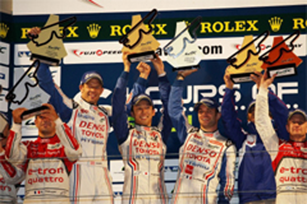トヨタ、WEC第7戦 富士6時間レースで優勝！
