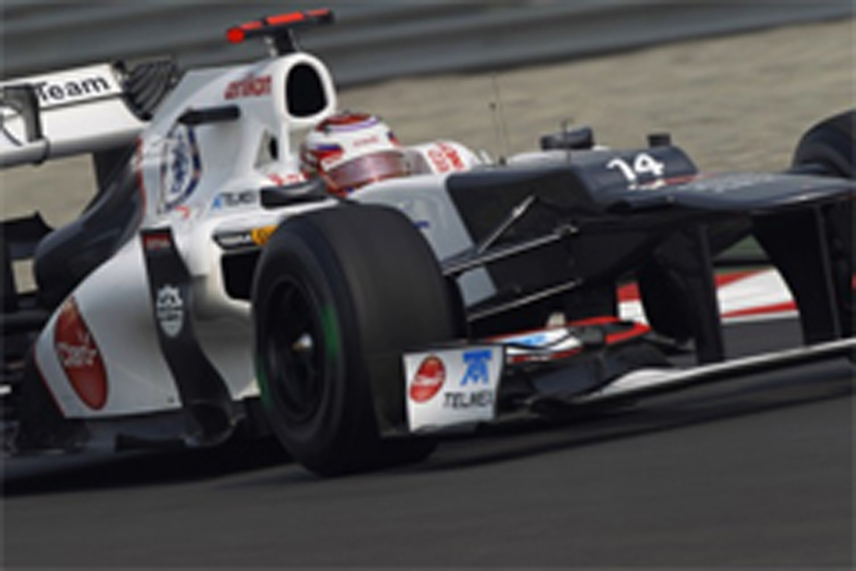 ザウバー:小林可夢偉は14位 (F1インドGP)