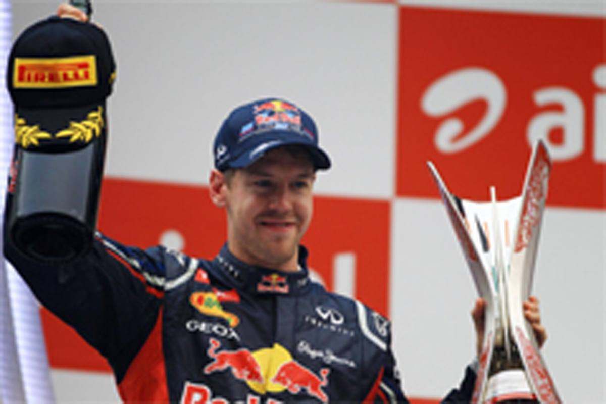 レッドブル：セバスチャン・ベッテルが今季5勝目 （F1インドGP）