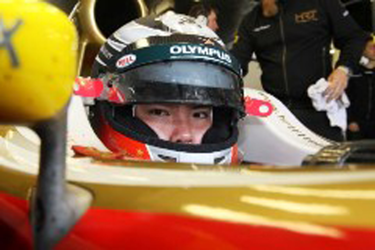 マー・チンホワ、F1アブダビGPで金曜フリー走行を担当