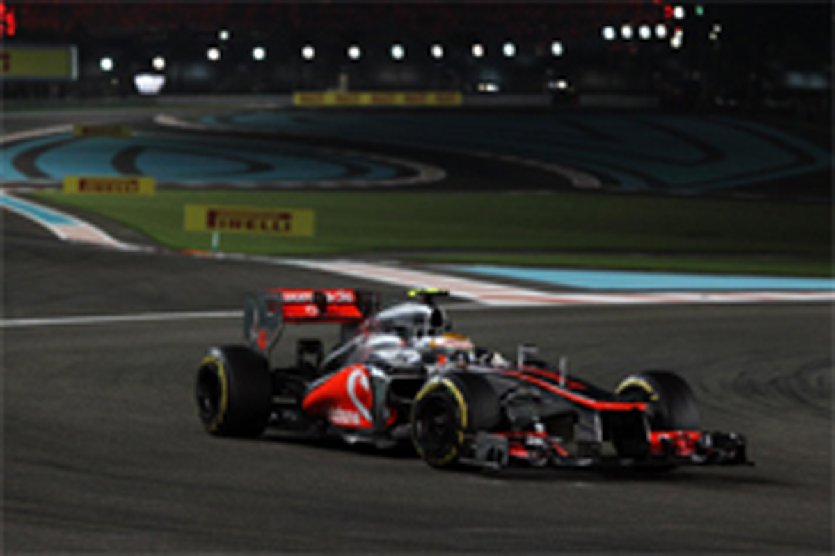 F1アブダビGP 予選:ルイス・ハミルトンがポールポジション