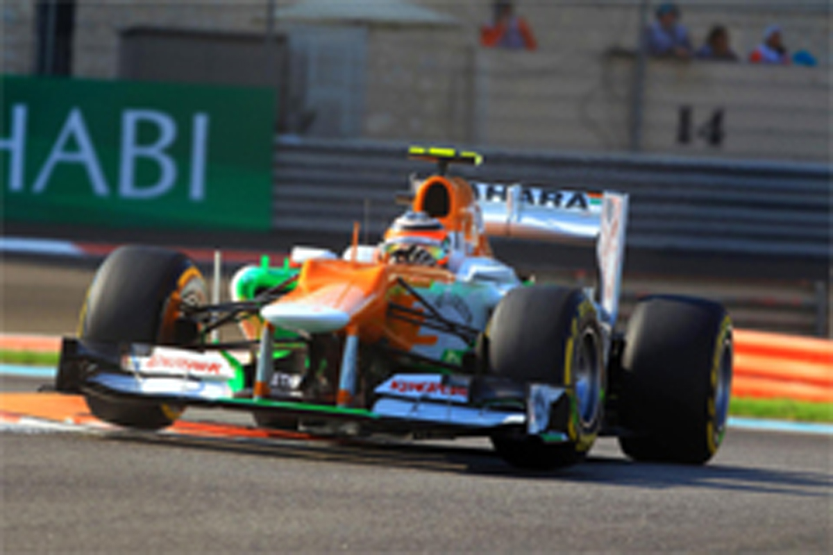 フォース・インディア:またも揃ってQ2敗退 (F1アブダビGP 予選)