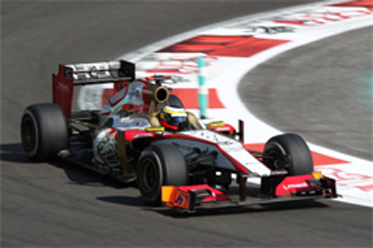 HRT:マルシャとのバトルに意欲 (F1アブダビGP 予選)