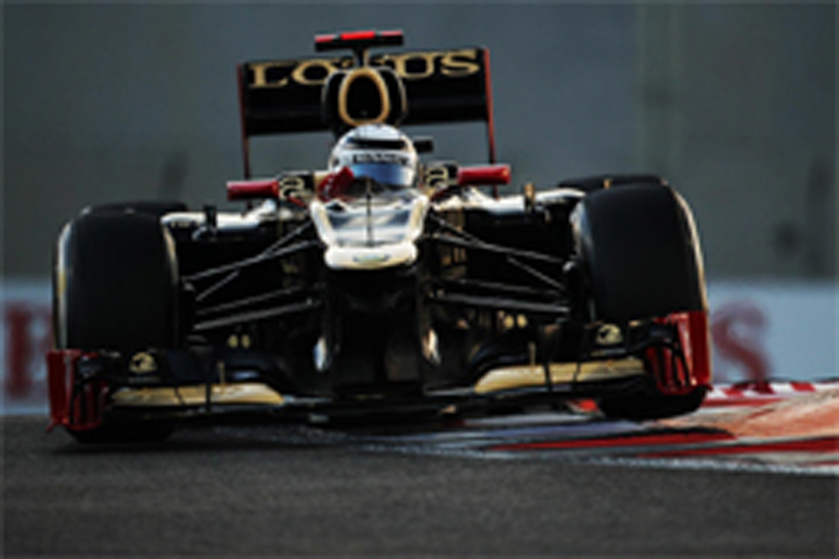 ロータス:キミ・ライコネンが5番手 (F1アブダビGP 予選)