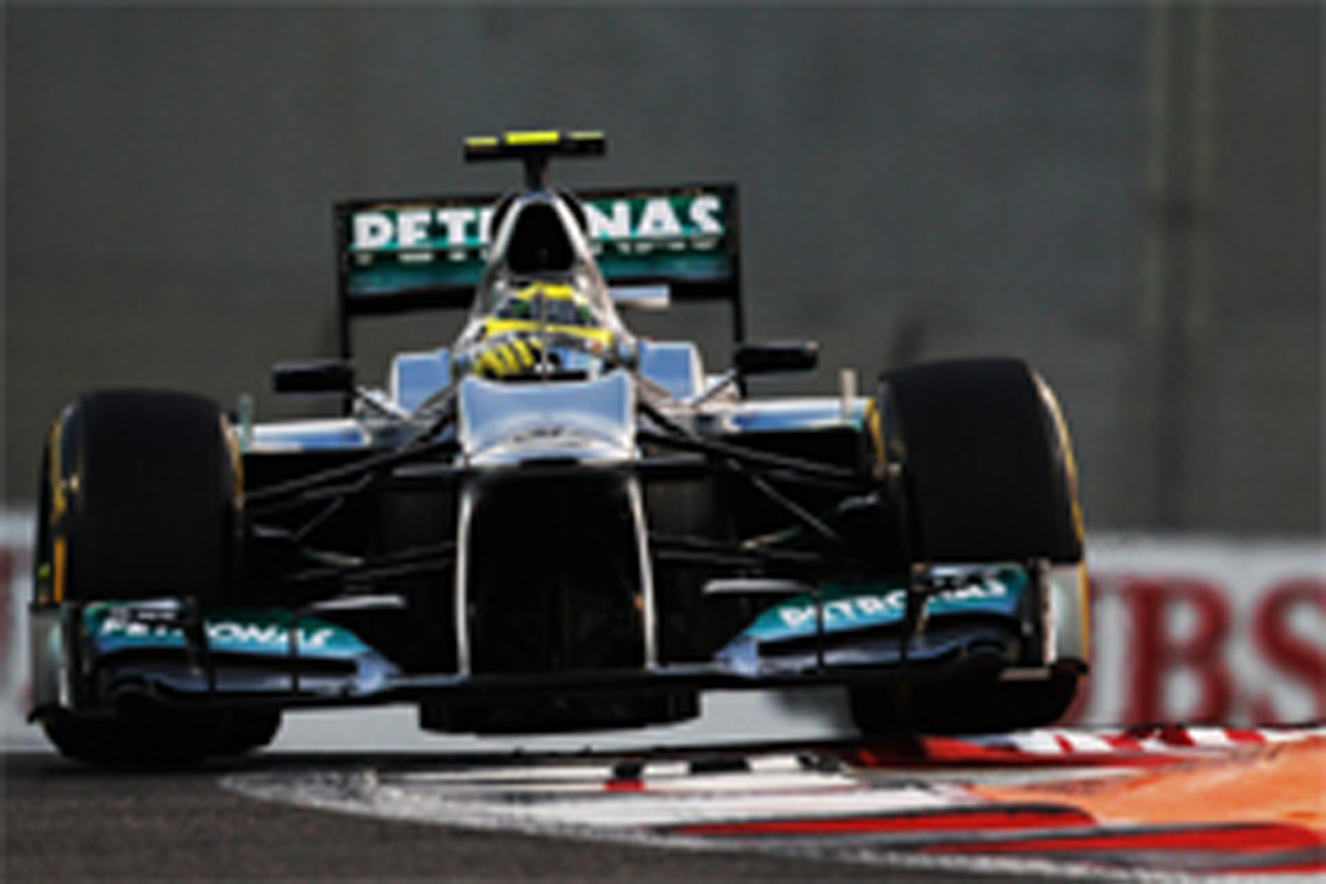 メルセデスAMG：ロズベルグ、8番手に満足 （F1アブダビGP 予選）