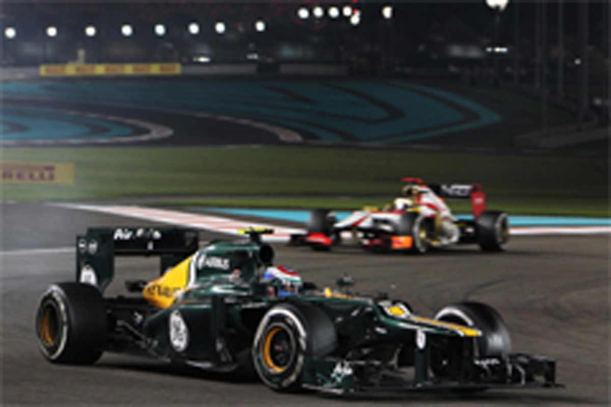 ケータハム:アップデートの最適化が課題 (F1アブダビGP)