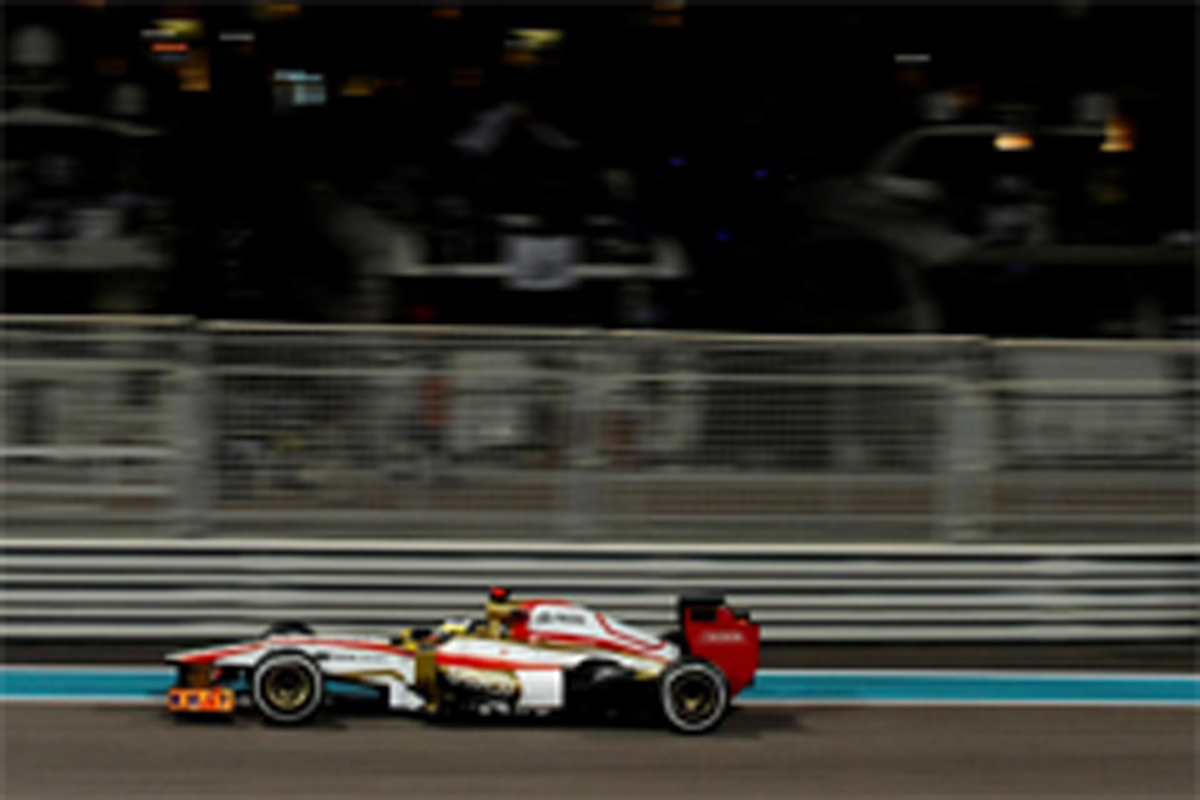 HRT:トラブルと不運のレース (F1アブダビGP)