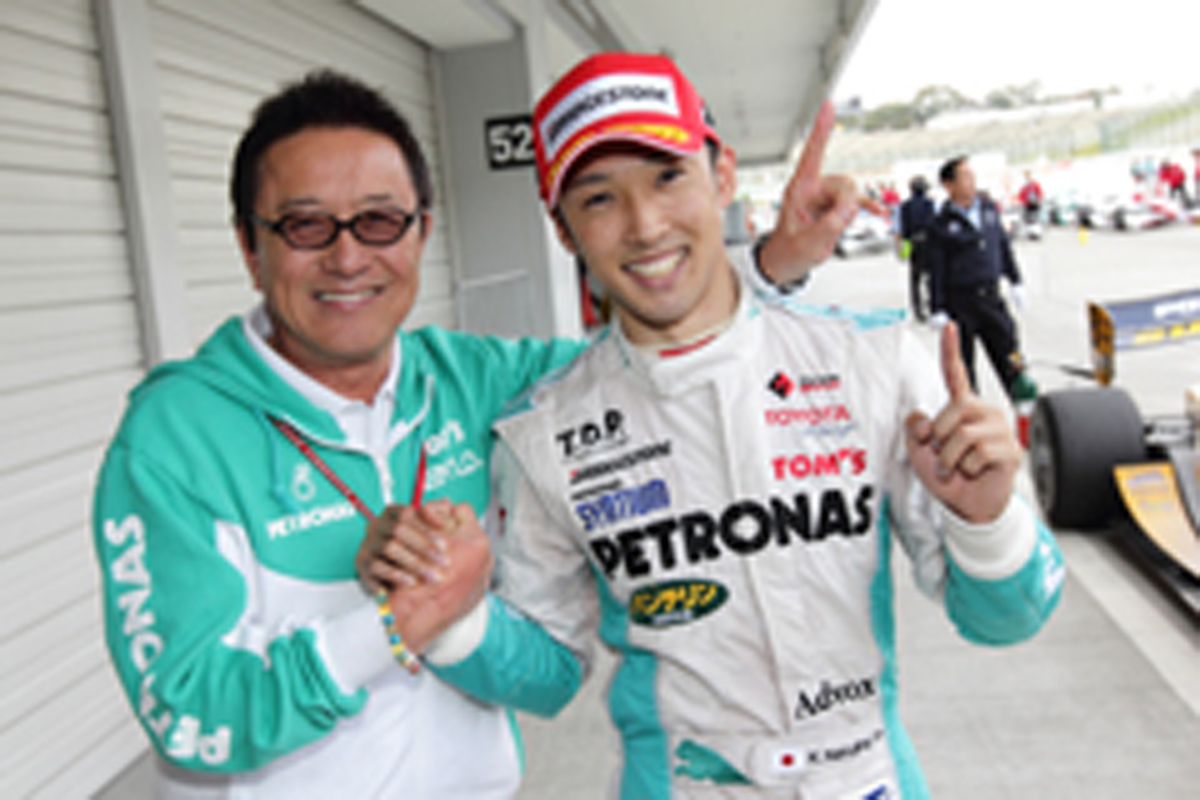 中嶋一貴、フォーミュラ・ニッポンのチャンピオンを獲得