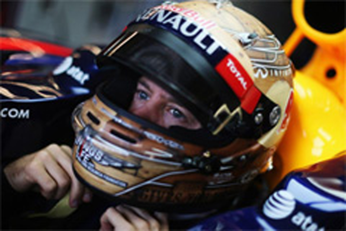 セバスチャン・ベッテル F1アメリカGP 特別ヘルメット