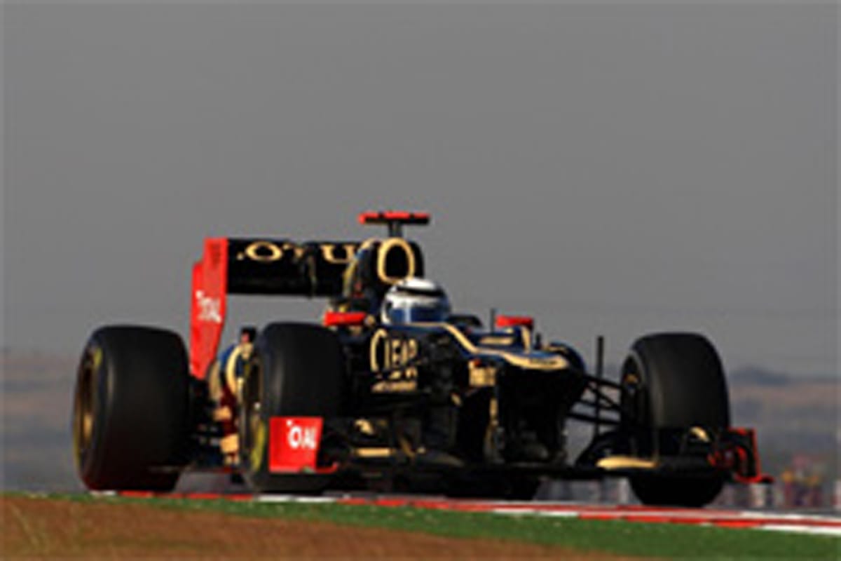 ロータス:キミ・ライコネンが2列目スタート (F1アメリカGP 予選)