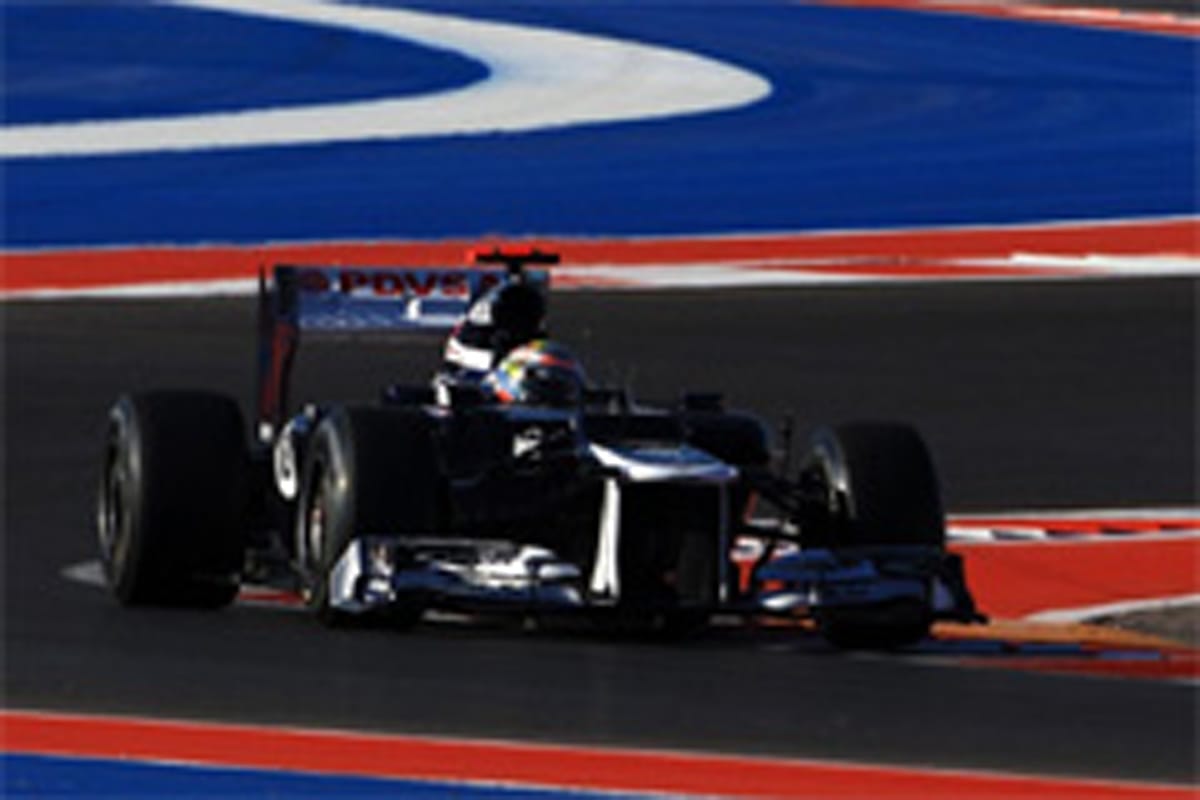 ウィリアムズ:パストール・マルドナドがQ3進出 (F1アメリカGP 予選)