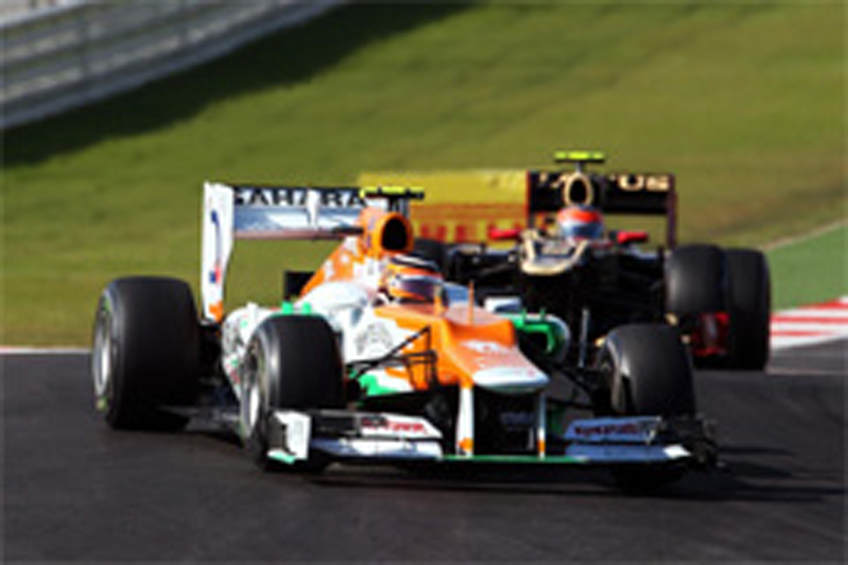 フォース・インディア:ヒュルケンベルグが8位入賞 (F1アメリカGP)