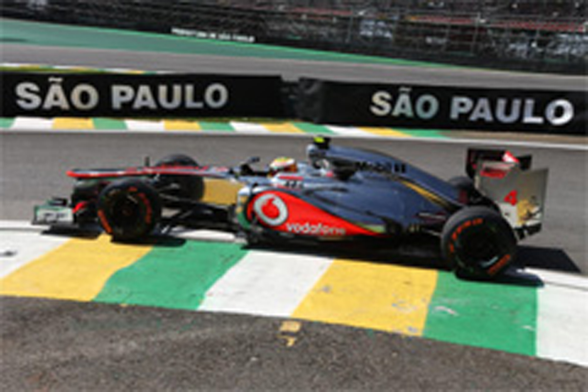F1ブラジルGP フリー走行1回目：ルイス・ハミルトンがトップタイム