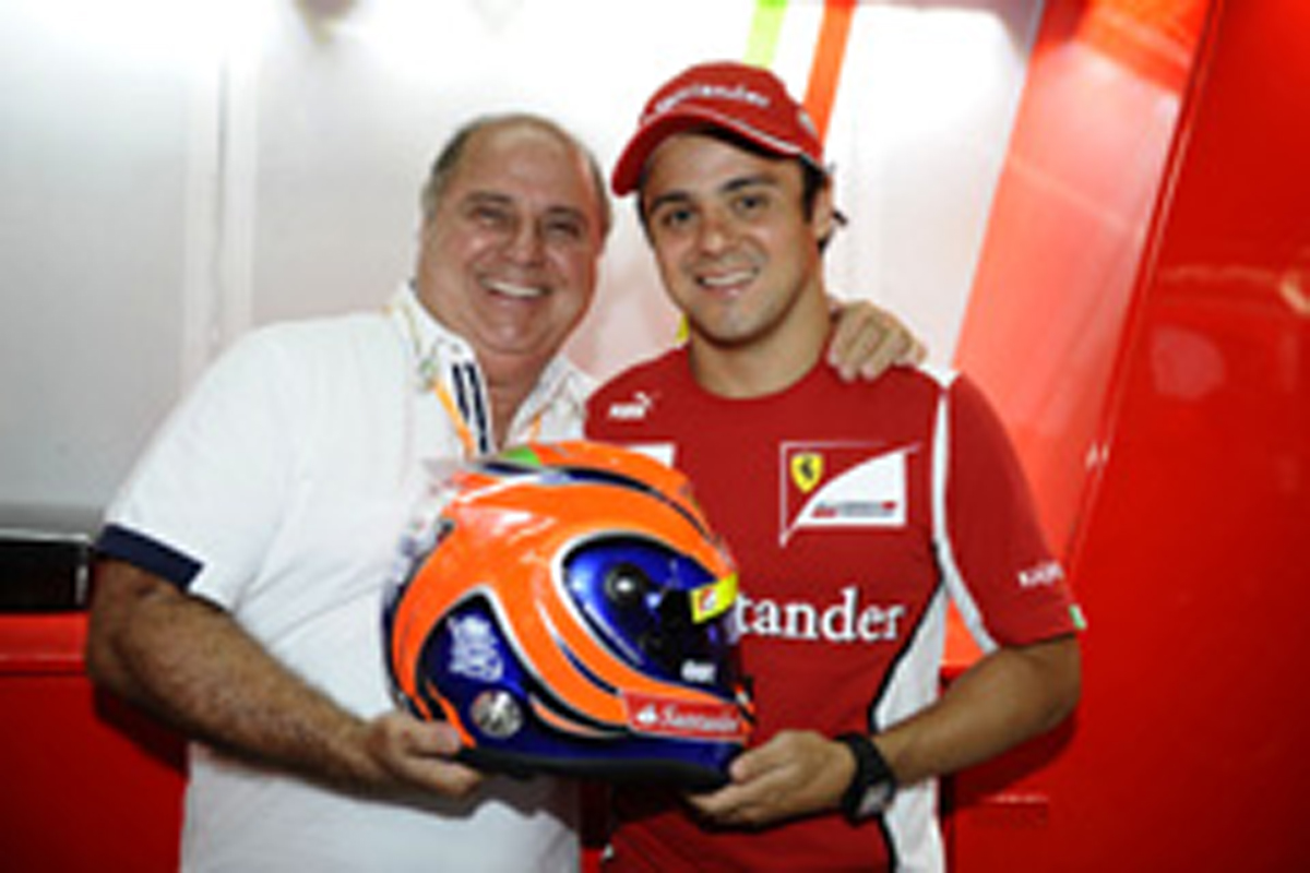 フェリペ・マッサ F1ブラジルGP 特別ヘルメット