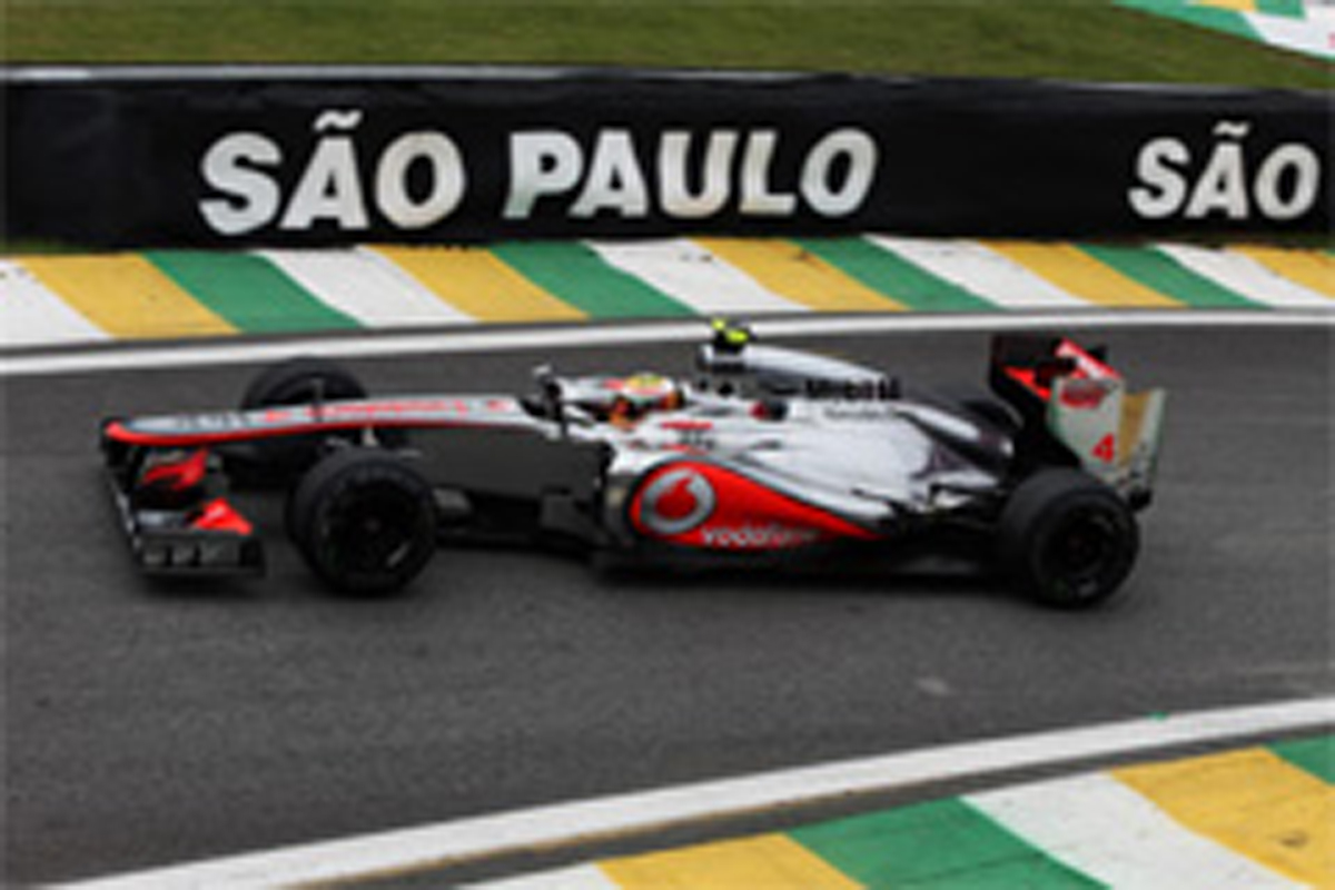 F1ブラジルGP 予選：ルイス・ハミルトンがポールポジション