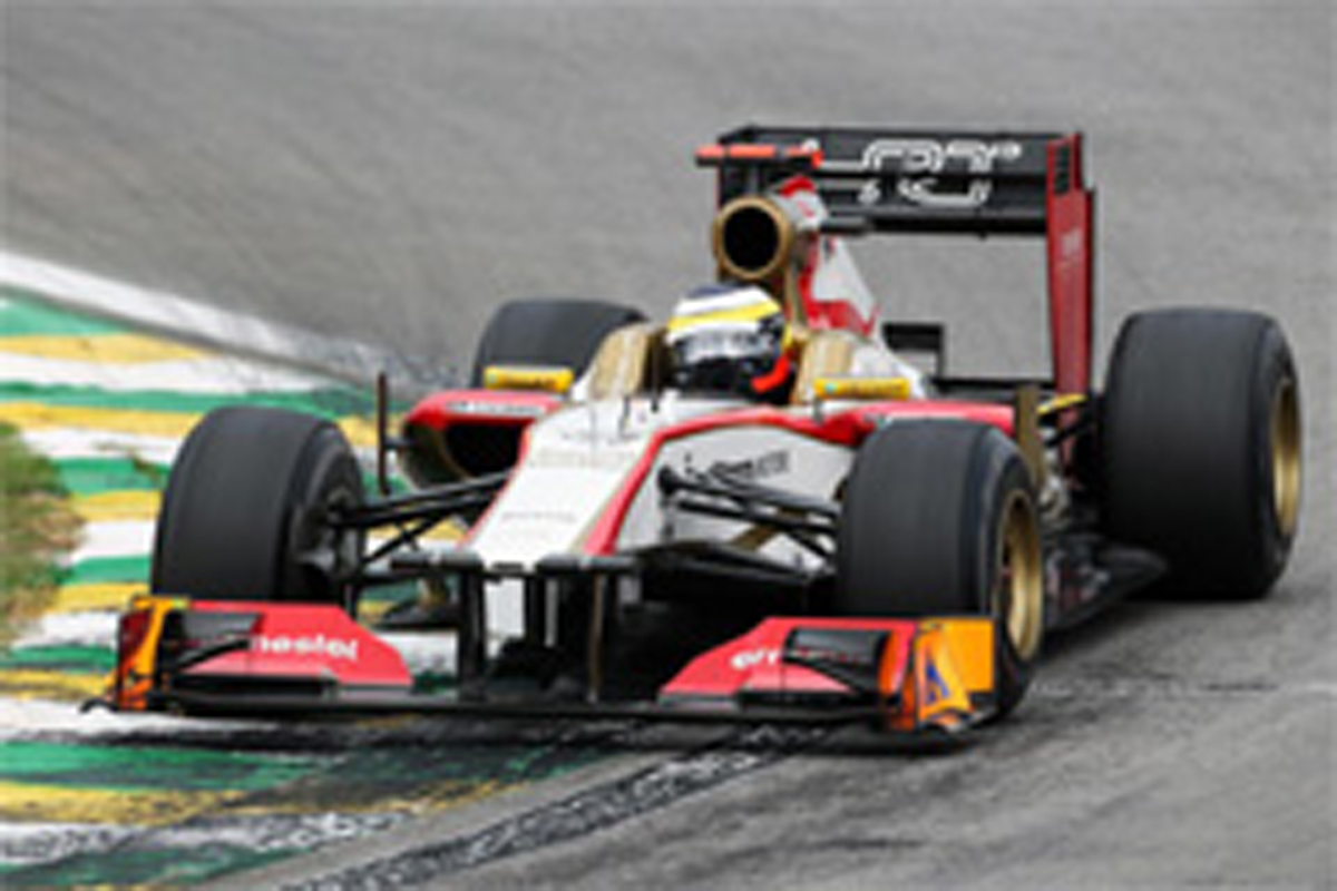 HRT:ペドロ・デ・ラ・ロサ、接触に不満 (F1ブラジルGP 予選)