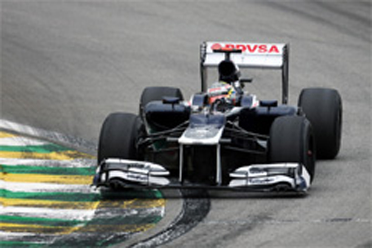 ウィリアムズ:パストール・マルドナドが6番手 (F1ブラジルGP 予選)